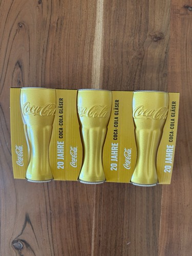 Coca cola glas - 3x, –