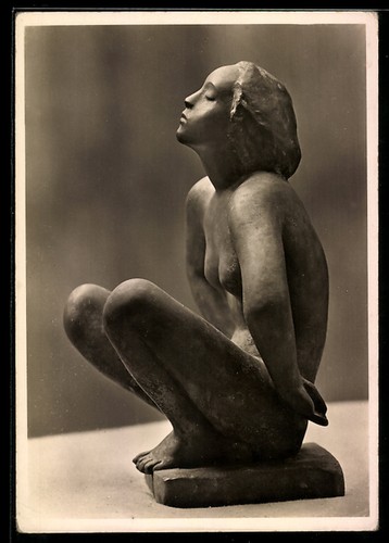 Ansichtskarte georg kolbe - ansichtskarte,