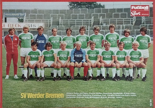 Mannschaftsfoto werder - a4,