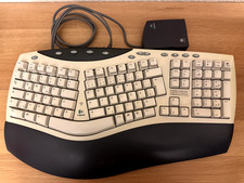 Logitech Cordless Comfort ergonomische Tastatur - 867245-0102
