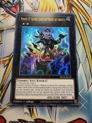 Yugioh nummer crumble - 45:,