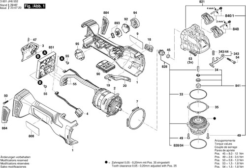 Bosch ersatzteile für gwx - ersatzteile,