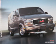 2003 GMC Safari USA Prospekt Brochure, 12 Seiten