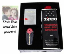 Zippo Geschenkset Chrome