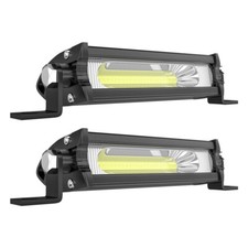 2X 4" 9000LM LED Arbeitsscheinwerfer Auto Offroad SUV Light bar Lichtbalken 12V
