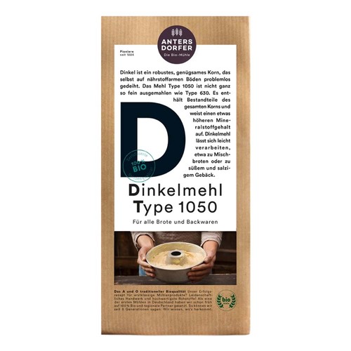 Dinkelmehl type 1050 1kg - 1050,