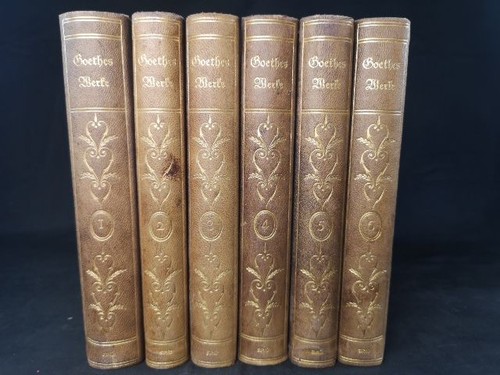 Goethes werke sechs - goethes,
