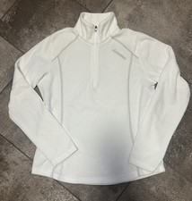 SCHÖFFEL leichter Fleece Pullover Weiß Gr. 38/40, Guter Getragener Zustand
