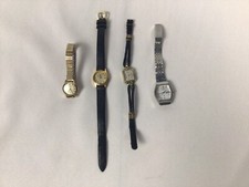 Konvolut 4 Armbanduhren 2 x Citizen 1 x Weka 1 x Berge Parat / 2 davon vergoldet