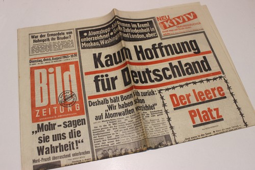 Bildzeitung 1963 august - bildzeitung,