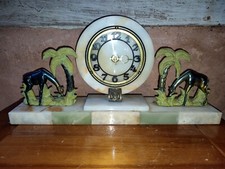 Art Deco Fireplace Trim Clock