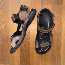 ECCO OUTDOOR Sandalen, Gr 41, Wandern / Trekking, beige-braun, Klettverschluss
