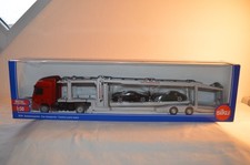 Siku 3934 - Mercedes Actros Autotransporter, neuwertig in OVP, 1:50 aus Sammlung