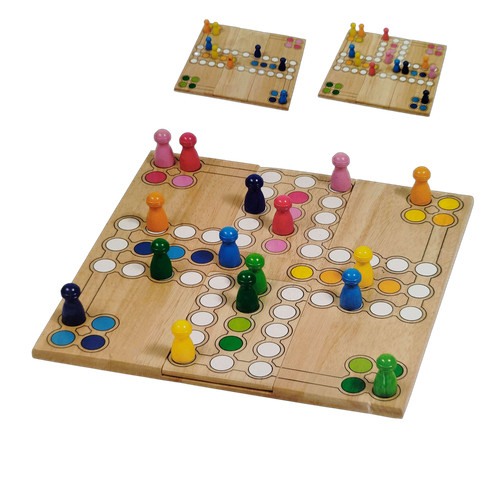 Goki ludo brettspiel - ludo, aus