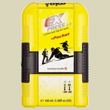 Toko Express Pocket 100 ml Inhalt 100 ml Flüssig-Skiwachs