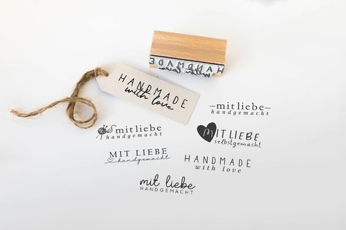 Stempel handmade made with - made,