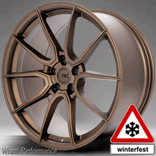 18 Zoll T5 ultraleichte Rennsport Alufelgen 8x18 5x110 ET38 bronze für Fiat Opel