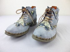TMA EYES Vintage Boots Damenschuhe Gr. 41 Farbe Blau NEU