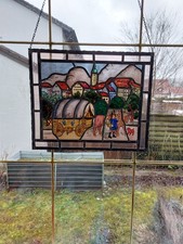 Bleiglasfenster Fensterbild