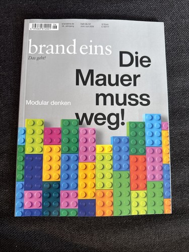 Brand eins 2026 die - 6/2026, mauer