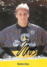 Stefan Klos Original Autogrammkarte Borussia Dortmund - ca.10cm x 15cm