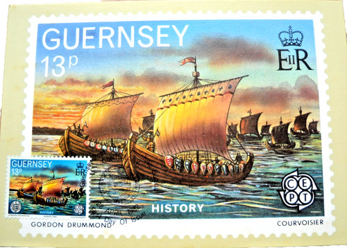 Maximumkarte guernsey 1982 - maximumkarte,