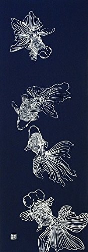 Ryukin goldfisch tenugui - ryukin,