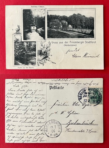 Friedeberg 1906 - ak,