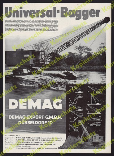 Orig reklame demag - orig.,