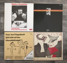 4 x Franz Degenhardt -  LP - Sammlung , Vinyl Schallplatte, sehr guter Zustand 