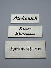Türschild, Namensschild