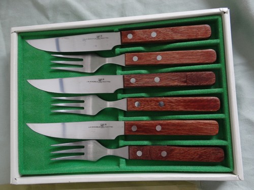 Vintage steakbesteck a - vintage,