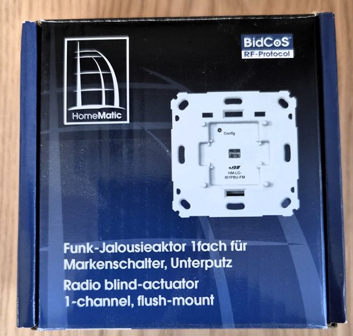 Homematic funk rollladenaktor - homematic, funk-rollladenaktor