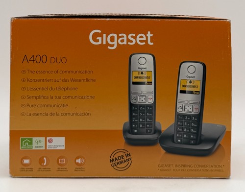 Gigaset a400 duo schwarz - a400, in