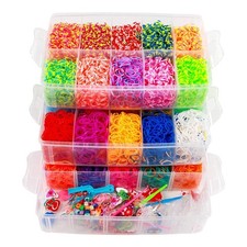 Loom Bands ca.25000 Stk. bunte