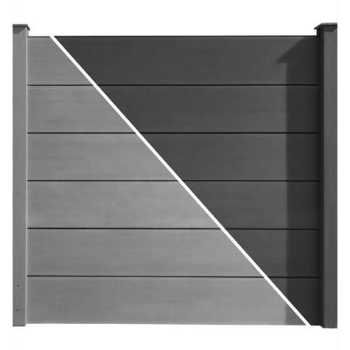 Wpc sichtschutzzaun - wpc,