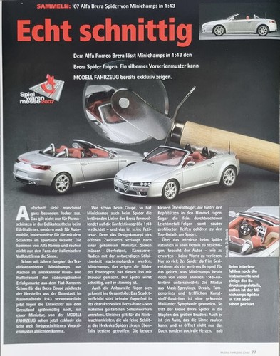 Alfa brera spider 43 von - in,