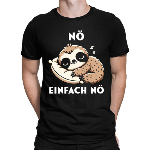 Einfach nö faultier herren - einfach,