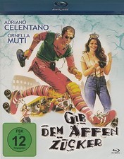 Gib dem Affen Zucker ( Kult Komödie )mit Adriano Celentano, Ornella Muti BLU-RAY