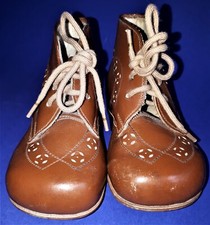Alte original Kinderschuhe auch für große Puppe geeignet 50 er Jahre