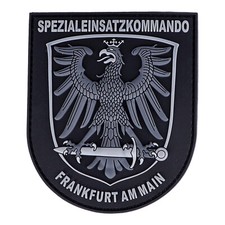 Abzeichen Patch Polizei Hessen SEK Frankfurt Rubberpatch PVC Patch