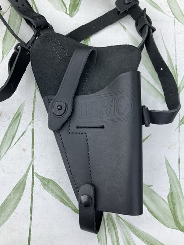 Usmc leder unterarmholster - m7,