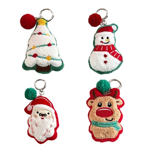 Adorable keychain santa sweet - adorable,