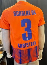 Ausweichtrikot 25 / 26 Trikot Christian 3 Schalke 04 Größe M Fußball