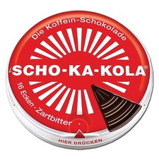 (35,40€/1kg) Scho-Ka-Kola, die Energie-Schokolade, 100g Dose