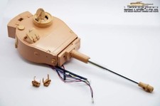  Tiger 1 Panzer  Kunstoff Turm mit Metallkanone IR RRZ  Taigen Heng Long 1:16 