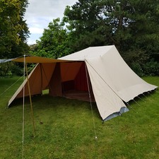 DE WAARD Zelt - Tent "Vergrote Zilvermeeuw" = Außenstoff neu eingenäht