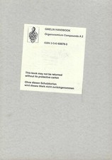 Organoosmium Compounds Part A 2 - Gmelin Handbook of Inorganic Chemistry