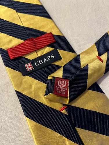 Chaps gold navy stripes - navy,