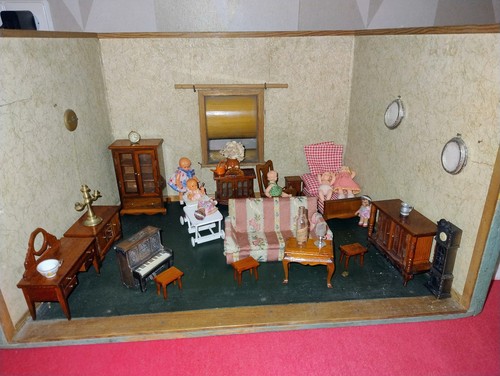 Puppenhaus alt antik mit - alt/antik,